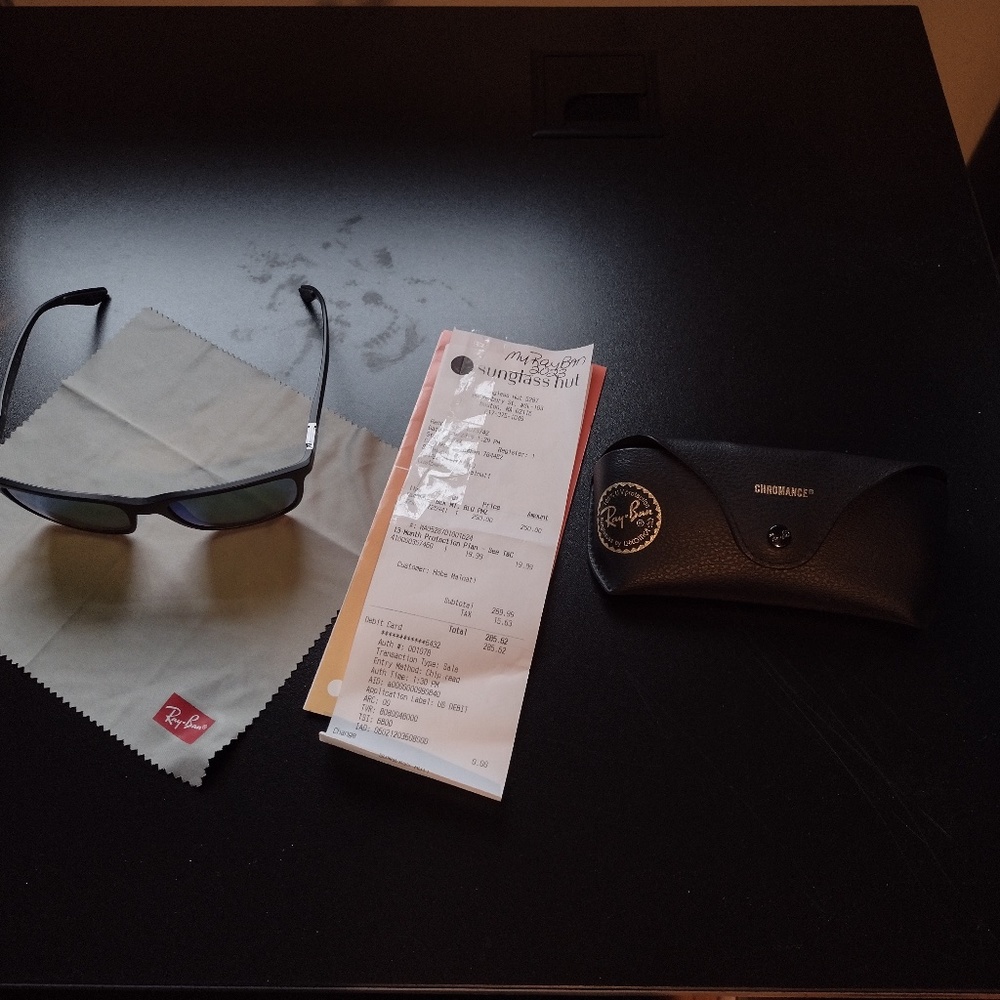 Rayban Polarized Sunglasses with 13 month Protection Plan